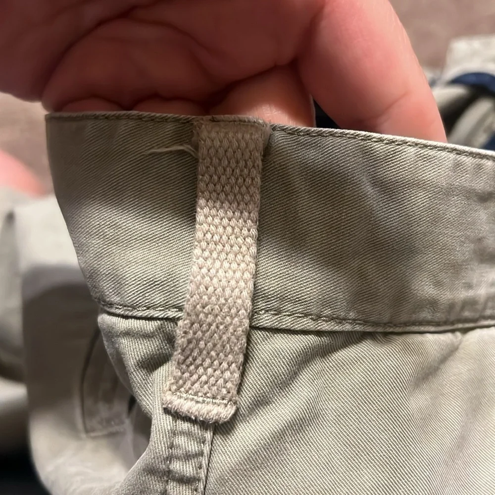 Indigo Palms khaki flat front shorts
